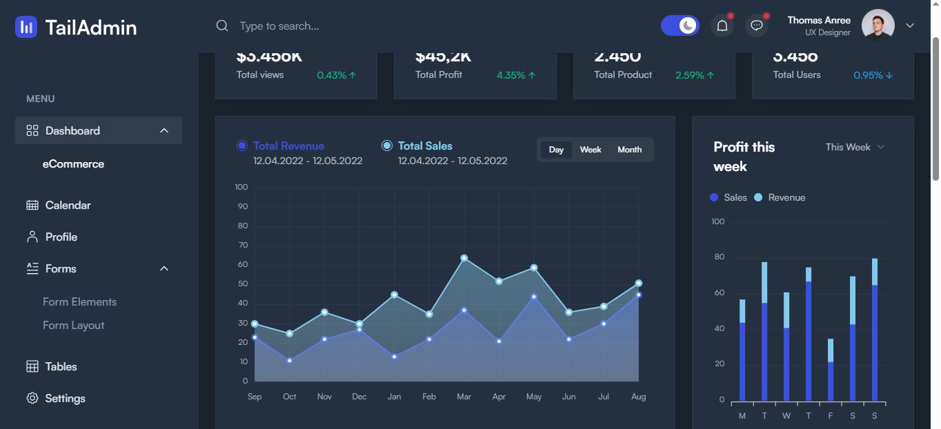 react-admin-dashboard